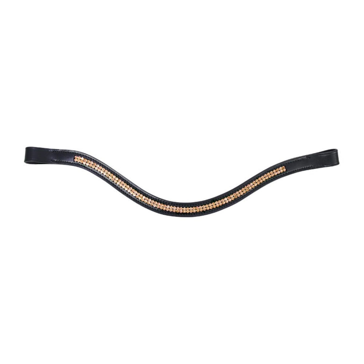 Hy Equestrian Rosciano Browband - Black