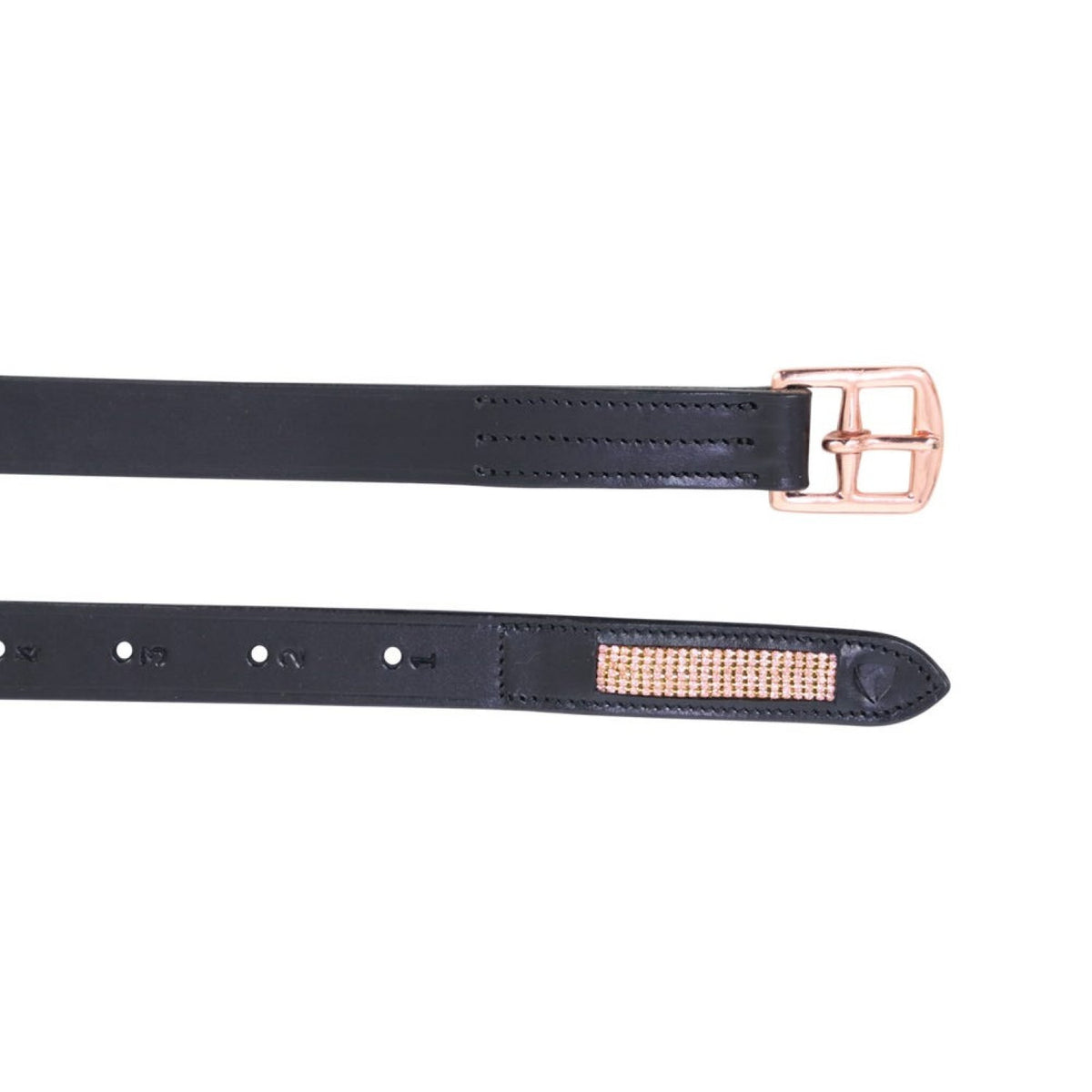 Hy Equestrian Rosciano Stirrup Leathers - Black