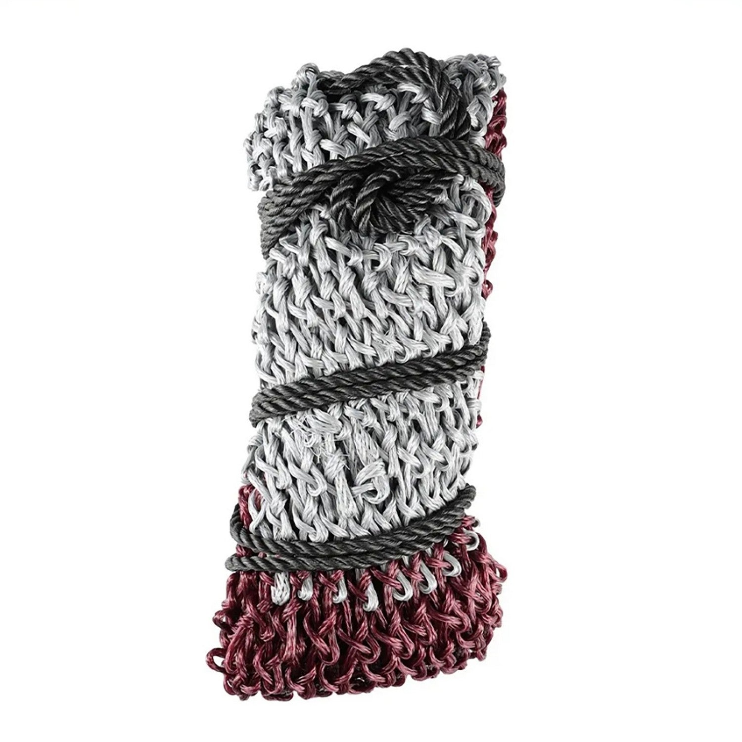 Slow Flow Haynet By Hy Equestrian - Burgundy/Grey