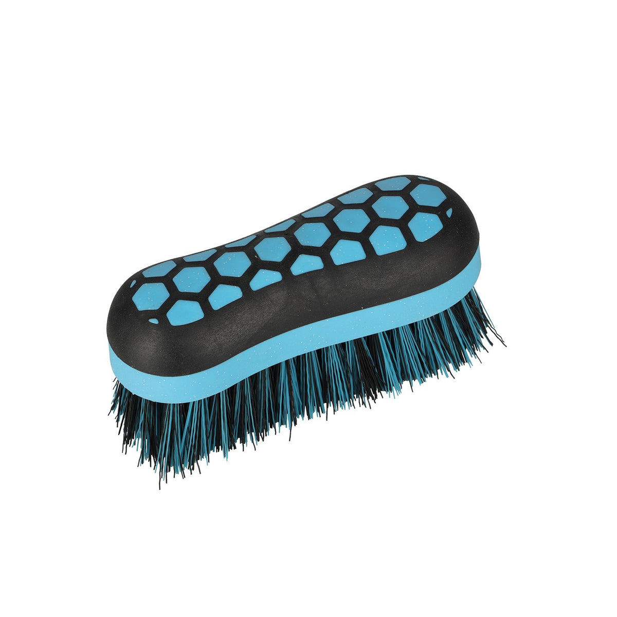 Progroom Hex Dandy Brush by Hy Equestrian - Navy/Blue