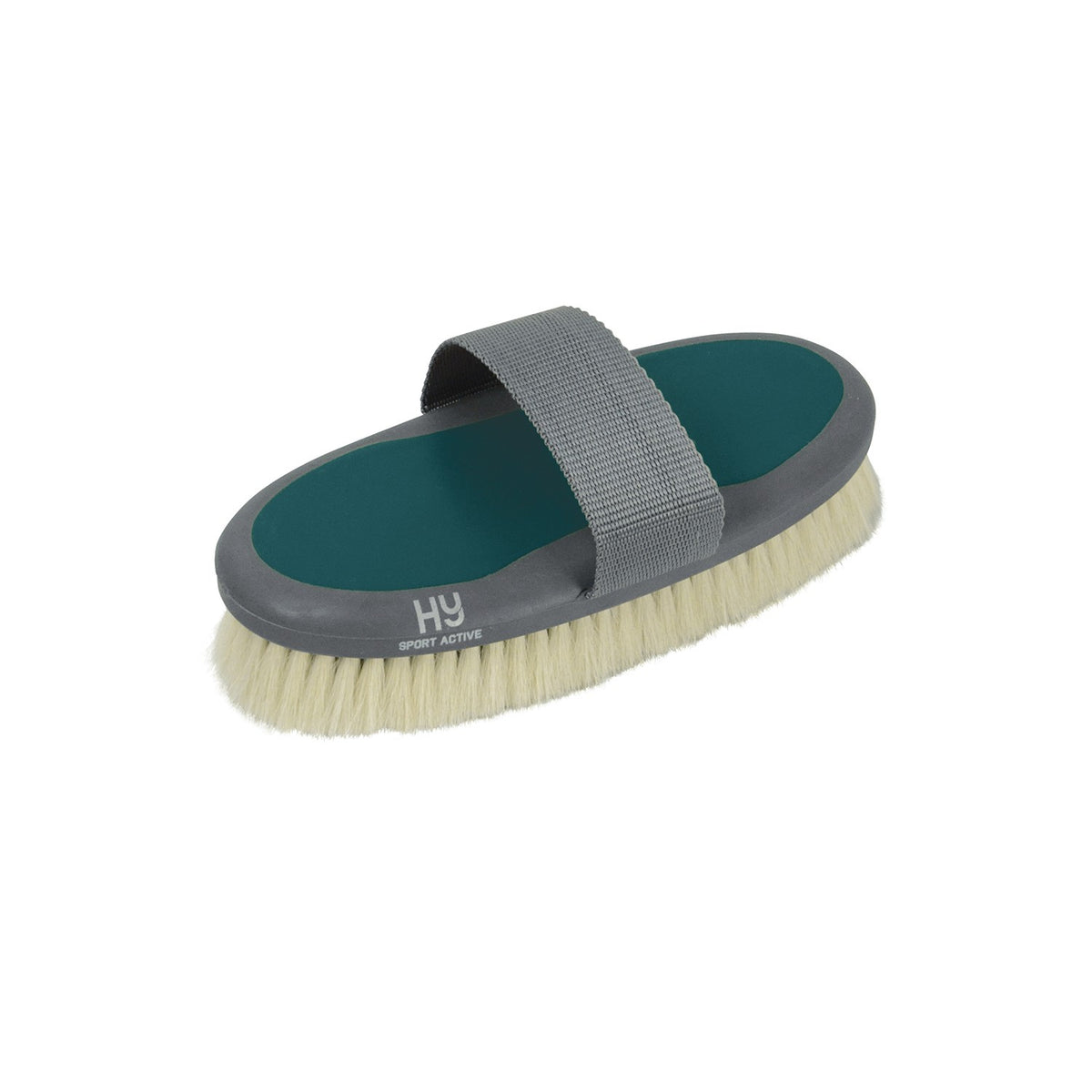 Hy Sport Active Goat Hair Body Brush - Alpine Green