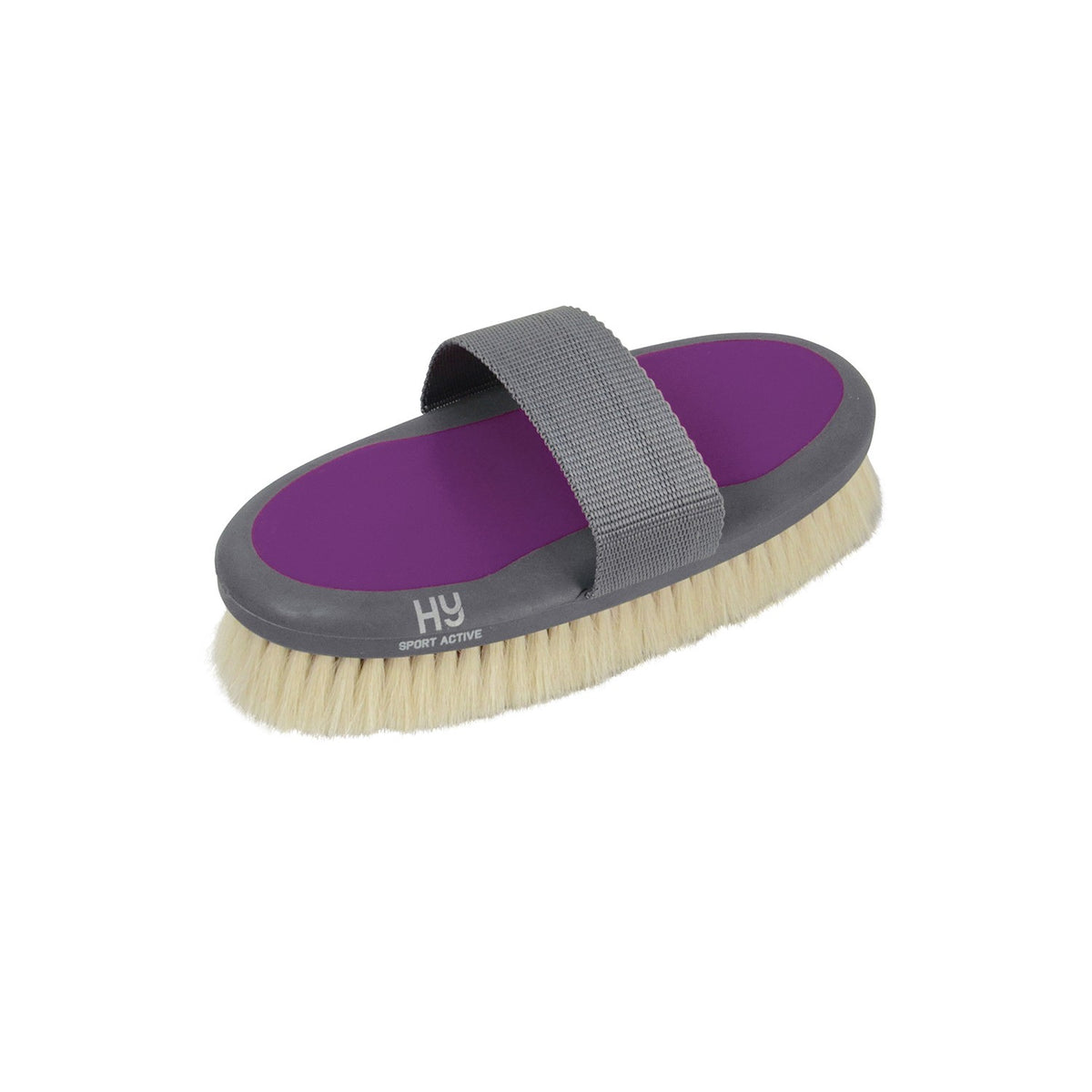 Hy Sport Active Goat Hair Body Brush - Amethyst Purple
