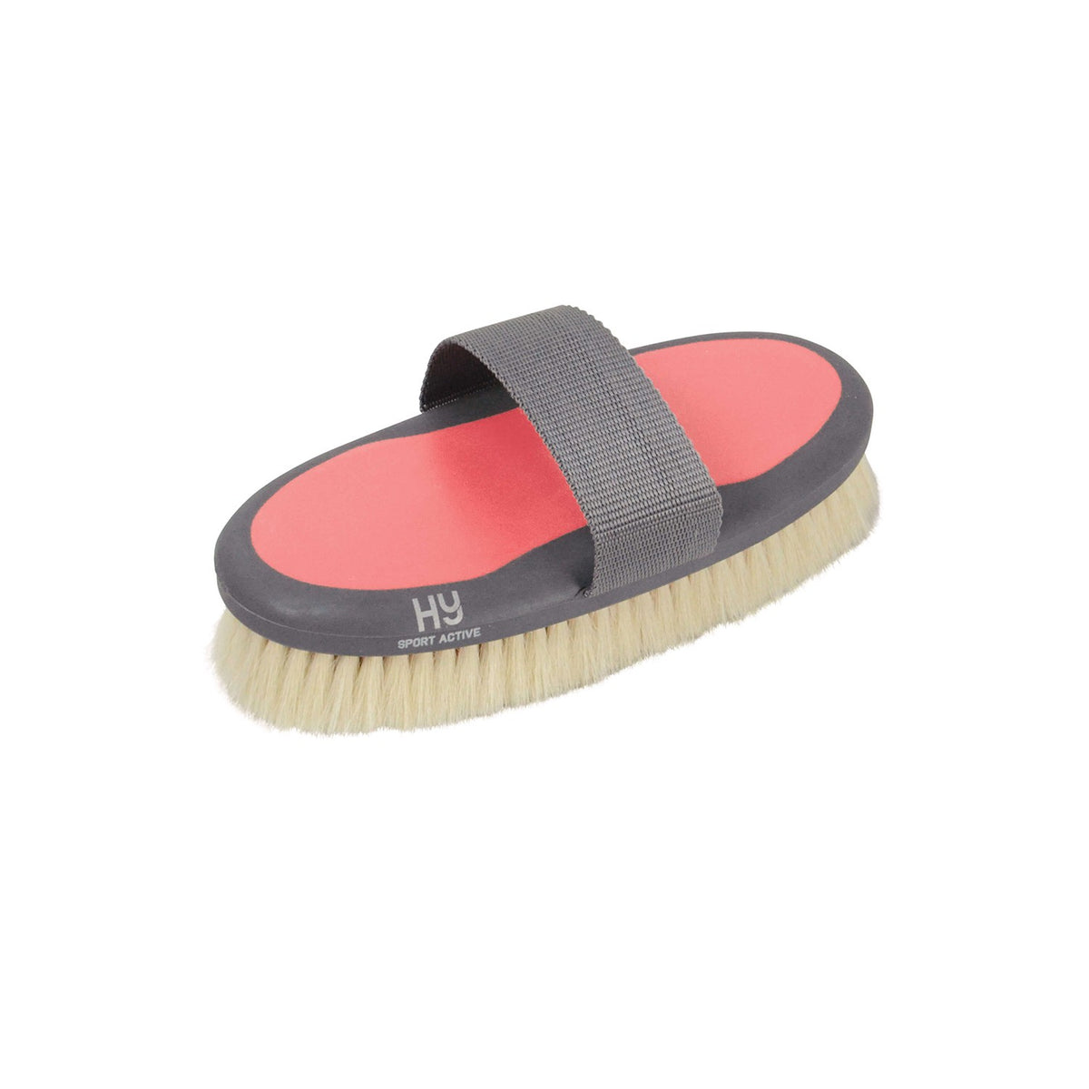 Hy Sport Active Goat Hair Body Brush - Coral Rose