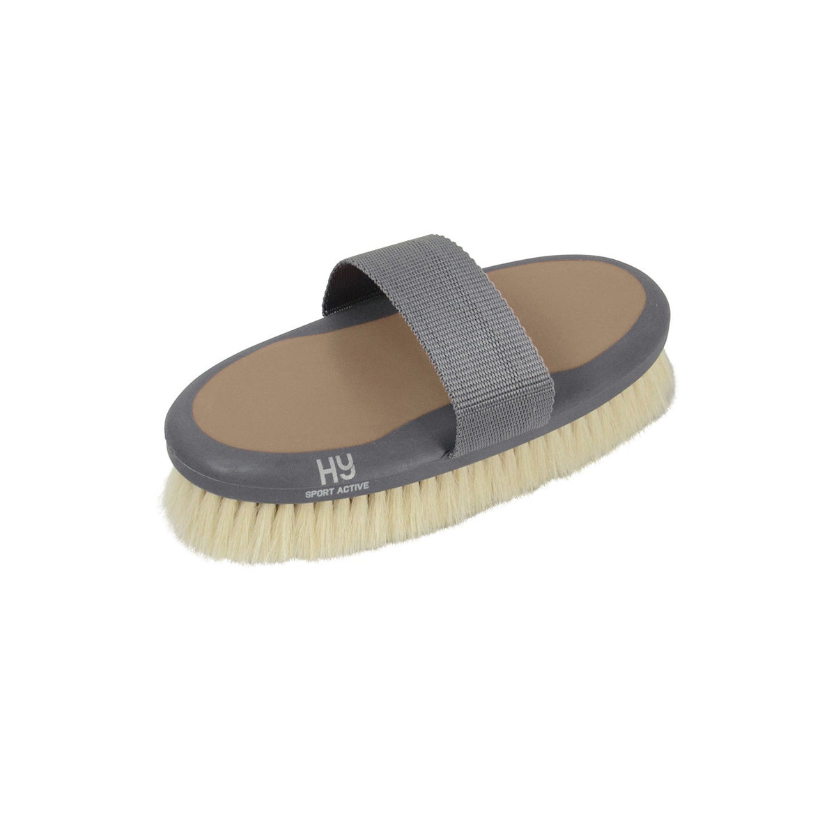 Hy Sport Active Goat Hair Body Brush - Desert Sand