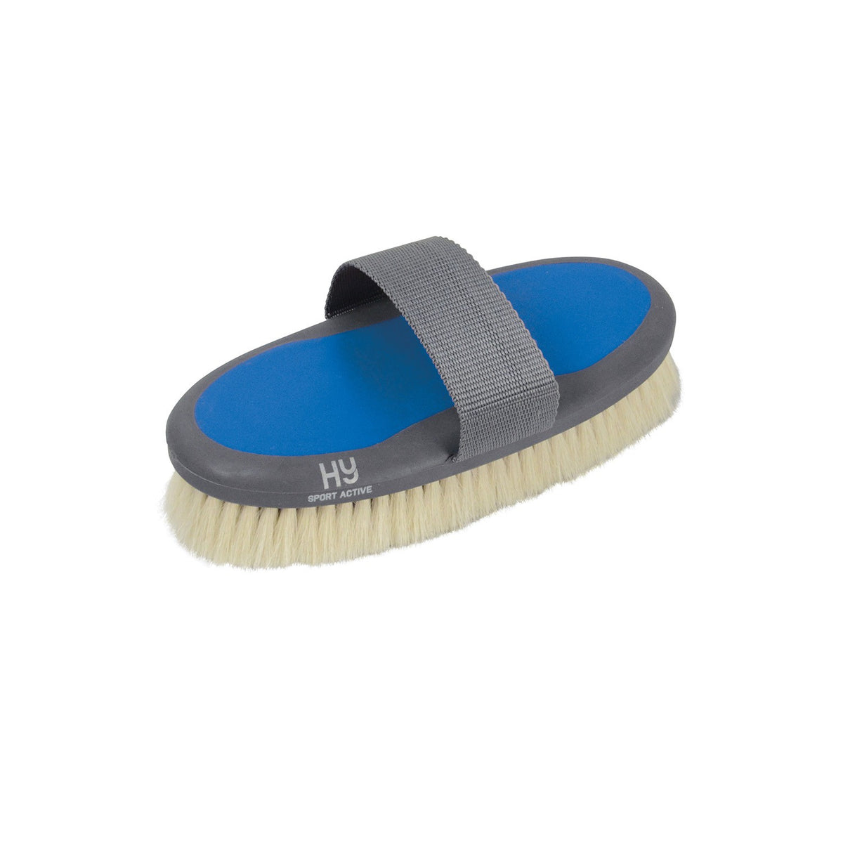 Hy Sport Active Goat Hair Body Brush - Jewel Blue