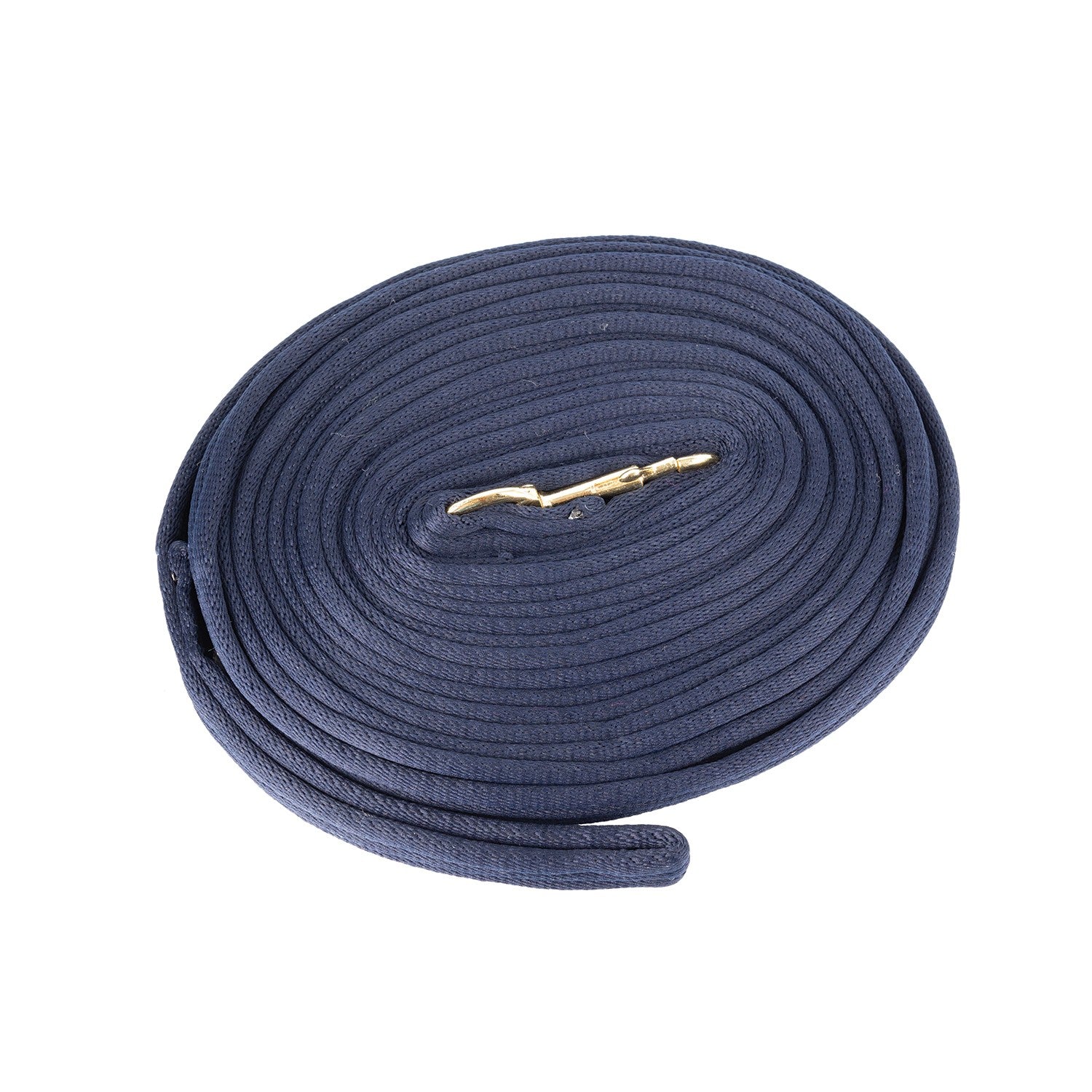 Hy Equestrian Soft Webbing Lunge Rein - 25' - Navy