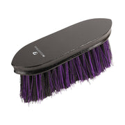 Progroom Wooden Flick Dandy Brush by Hy Equestrian - Black/Purple