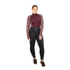 Hy Equestrian Elevate Style Denim Breeches - Black