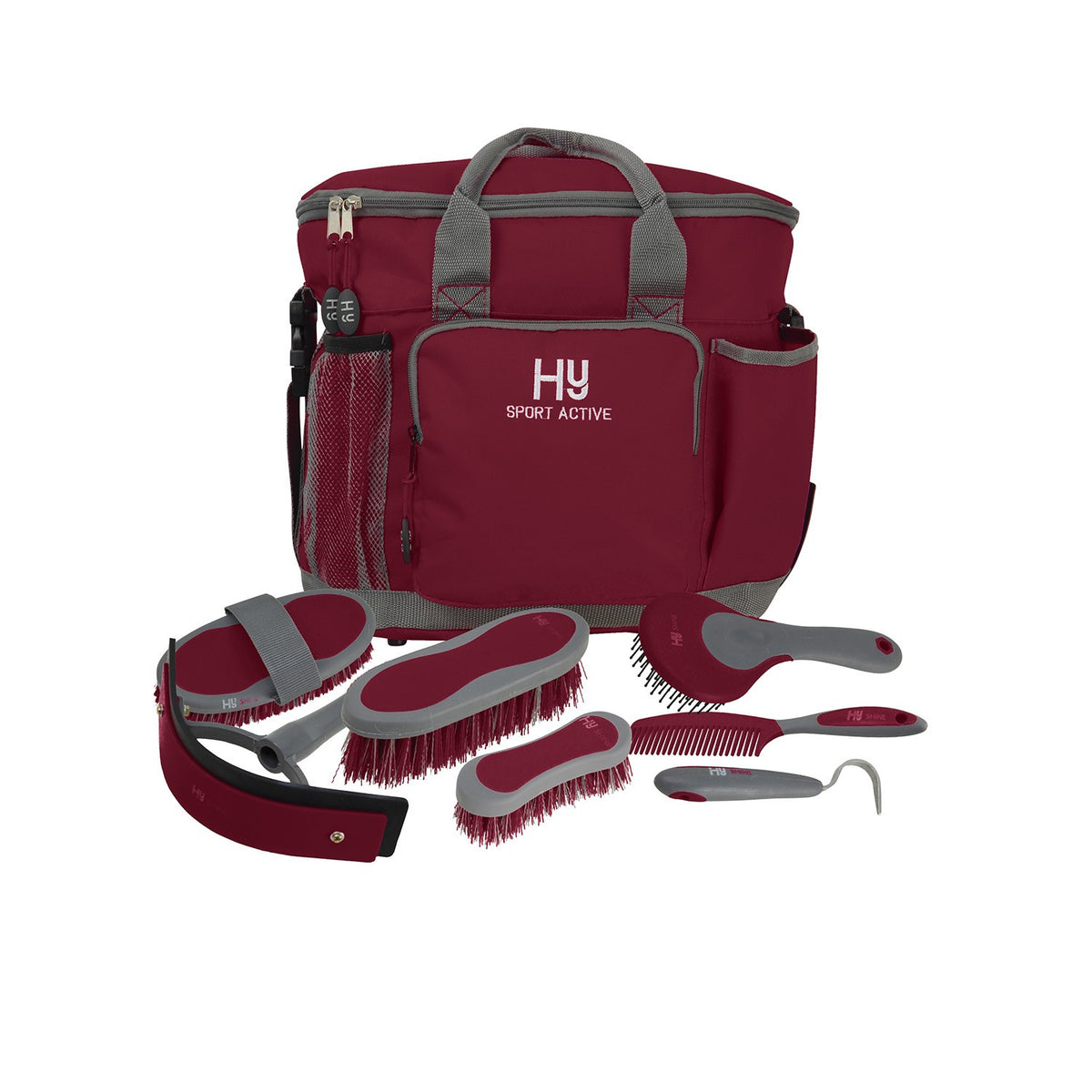 Hy Sport Active Complete Grooming Bag - Vivid Merlot