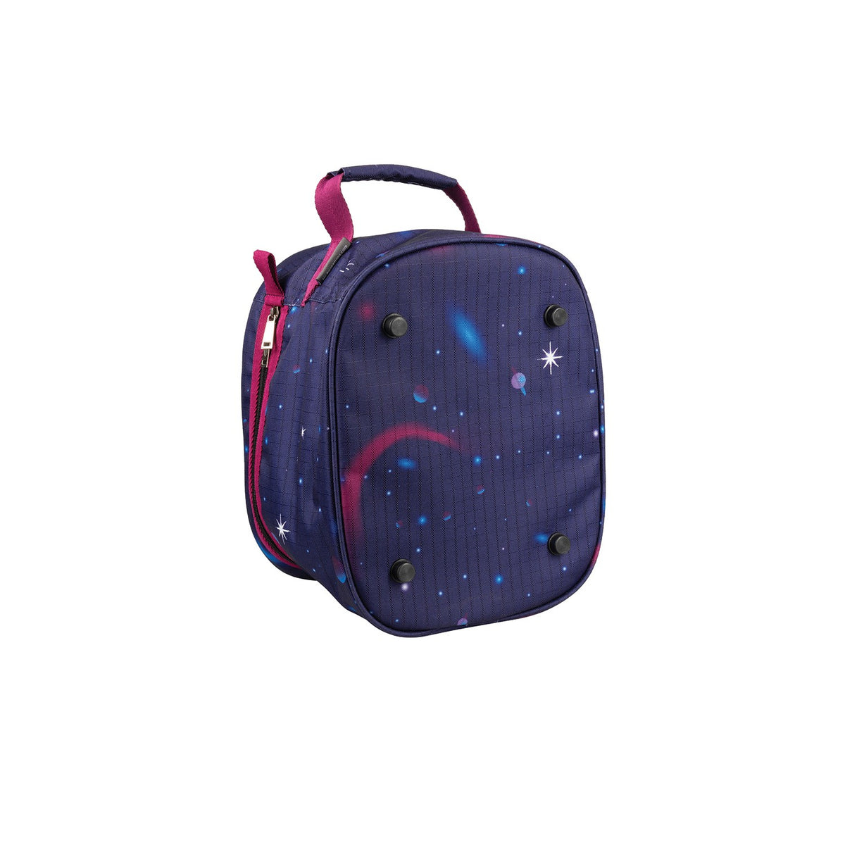 Hy Equestrian Out of This World Hat Bag - Navy/Magenta