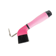 Progroom Gel Grip Hoof Pick By Hy Equestrian - Pink