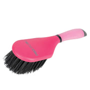 Progroom Gel Grip Bucket Brush By Hy Equestrian - Pink