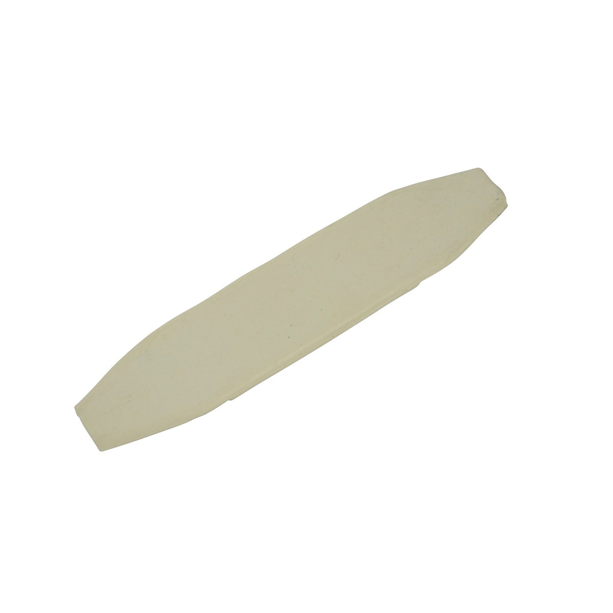 Hy Equestrian Rubber Curb Chain Guard - White