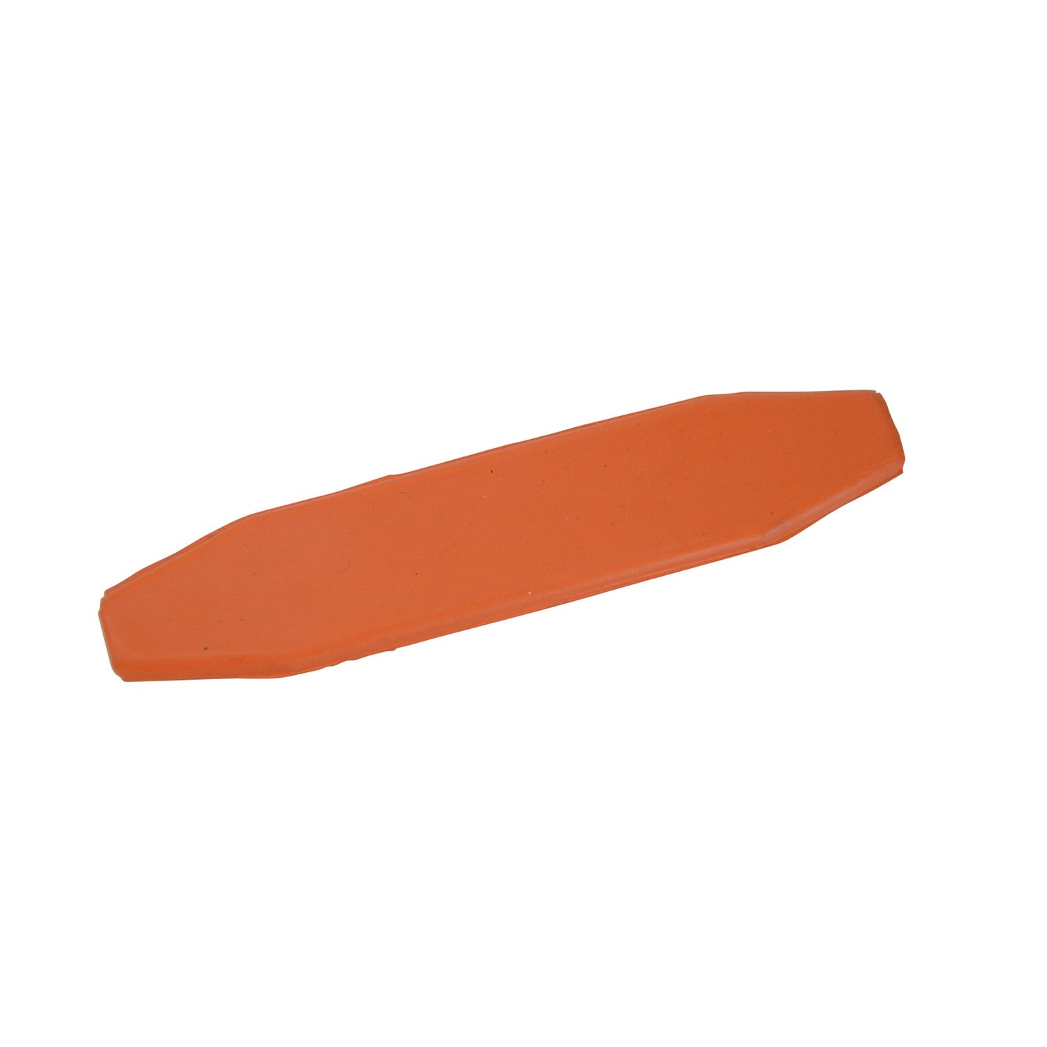 Hy Equestrian Rubber Curb Chain Guard - Orange