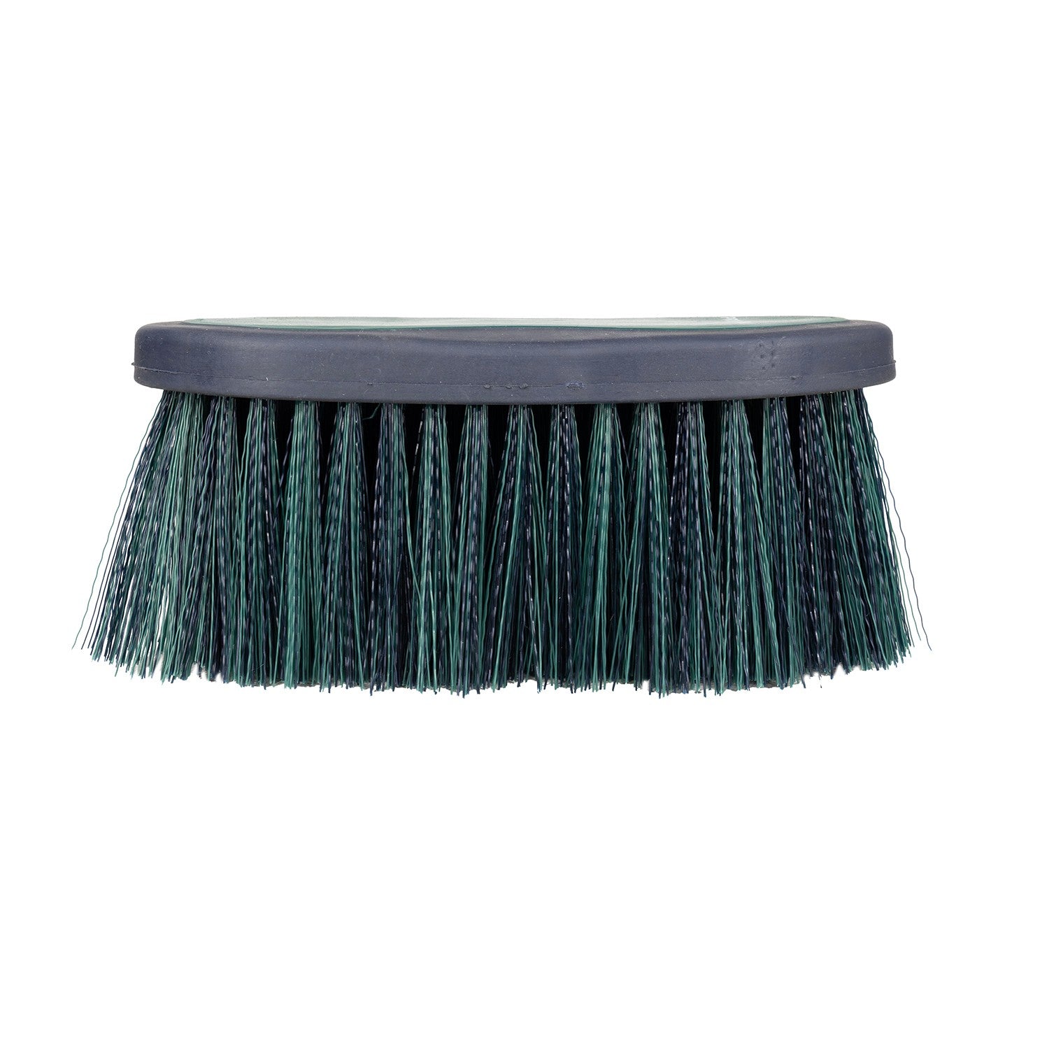 Progroom Two-Tone Long Bristle Dandy Brush by Hy Equestrian - Navy/Hunter Green