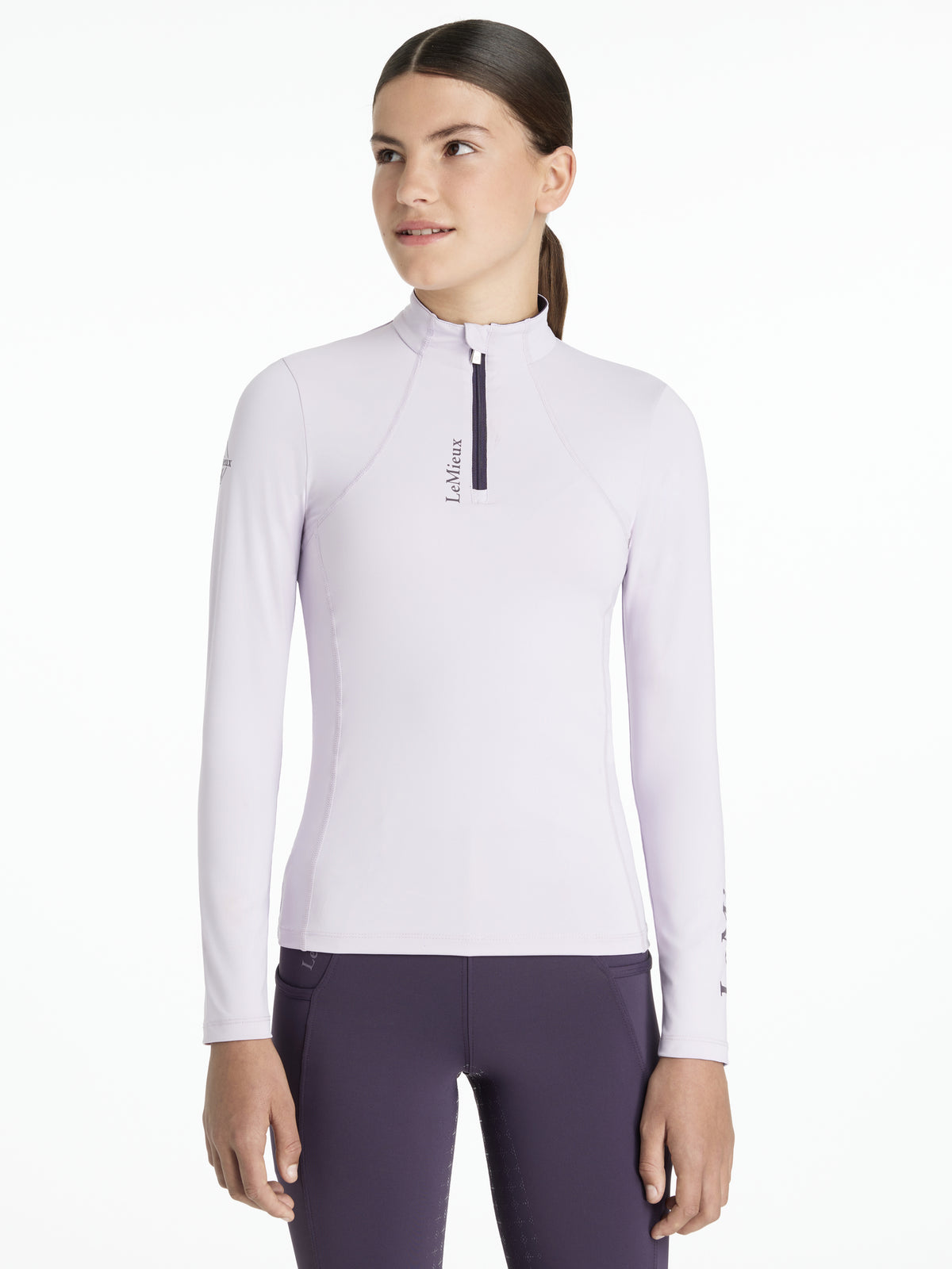 LeMieux Young Rider Classique Base Layer - Lilac