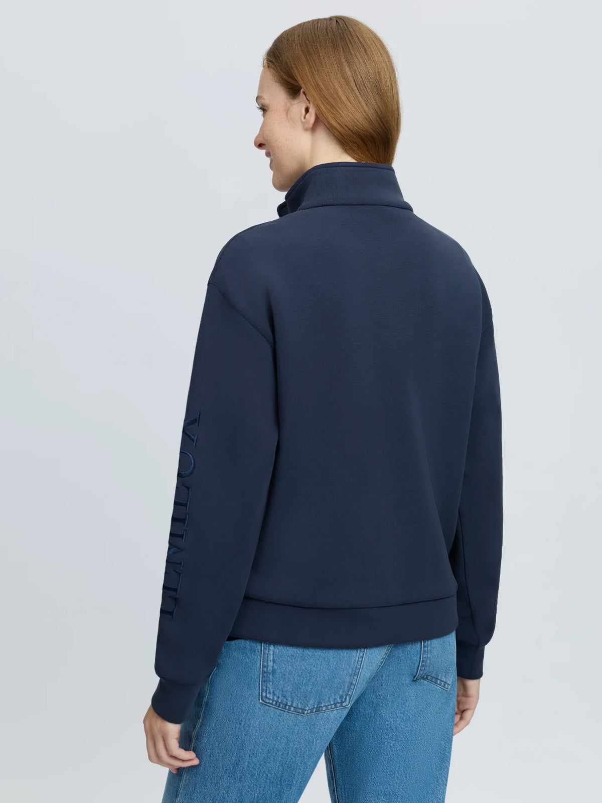 LeMieux Scarlet Quarter Zip Sweat - Navy