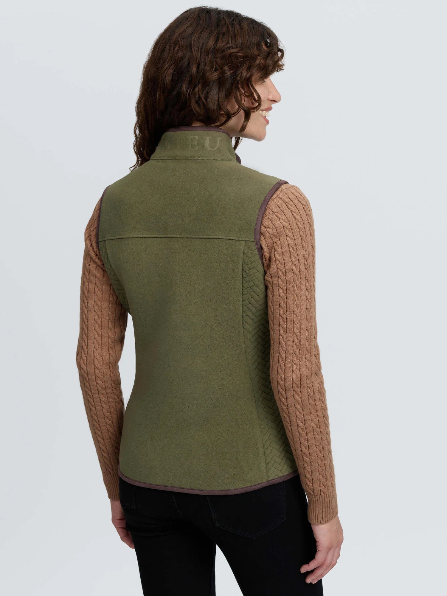LeMieux Frankie Fleece Gilet - Willow Green