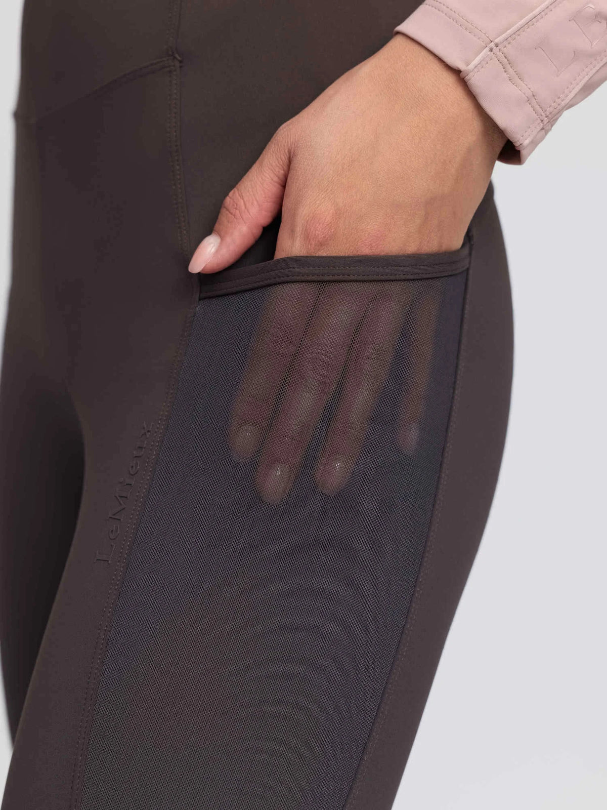 LeMieux Naomi Pull On Breeches - Cocoa