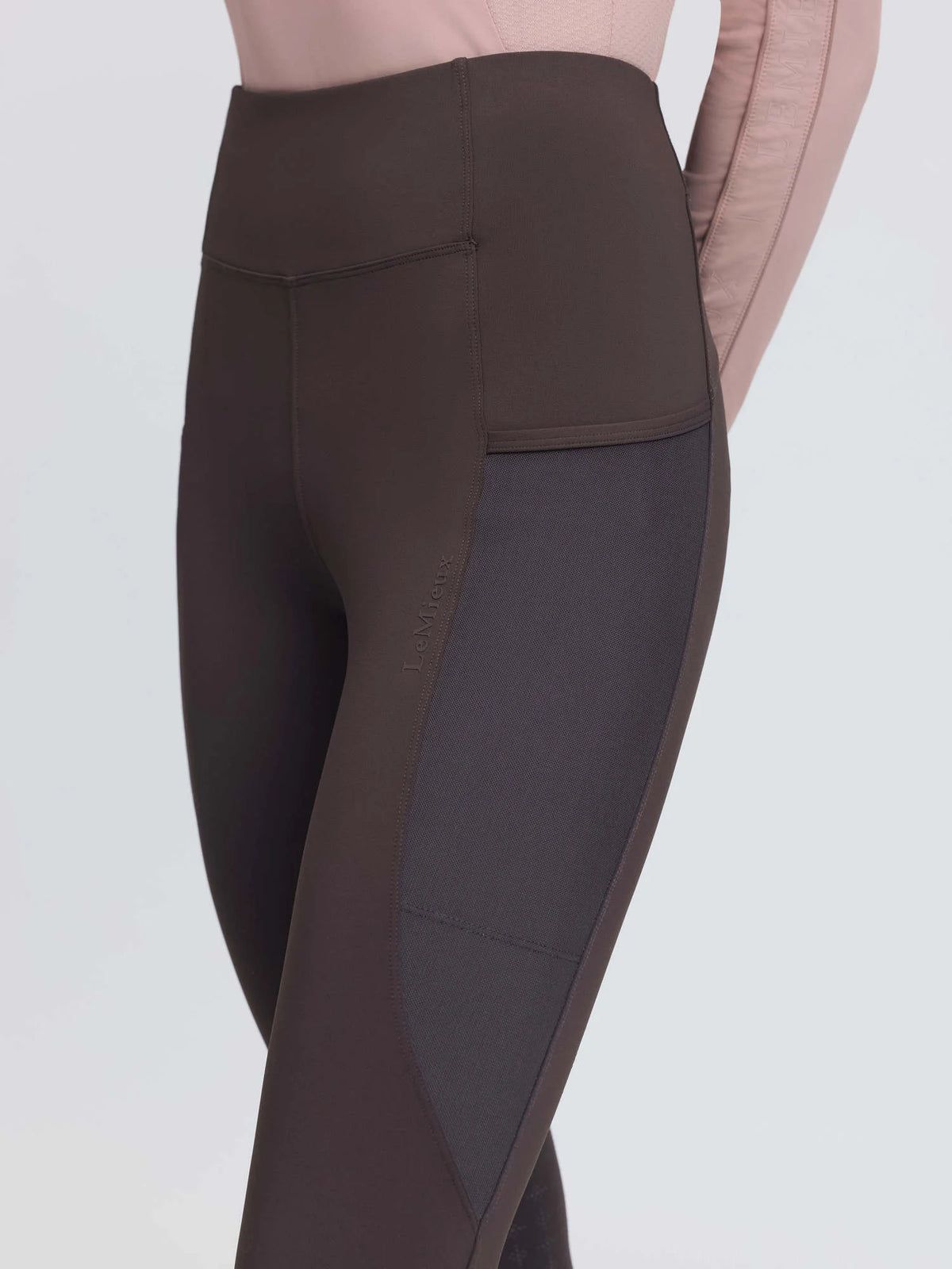 LeMieux Naomi Pull On Breeches - Cocoa