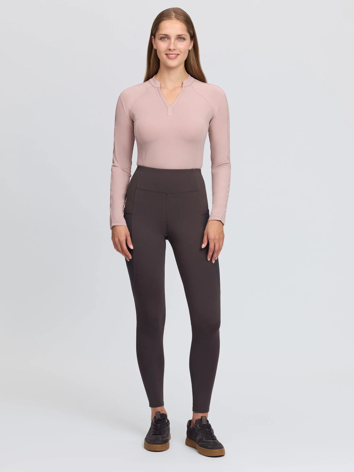 LeMieux Naomi Pull On Breeches - Cocoa