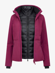 LeMieux Brooke 3 in 1 Waterproof Hybrid Jacket - Blackberry