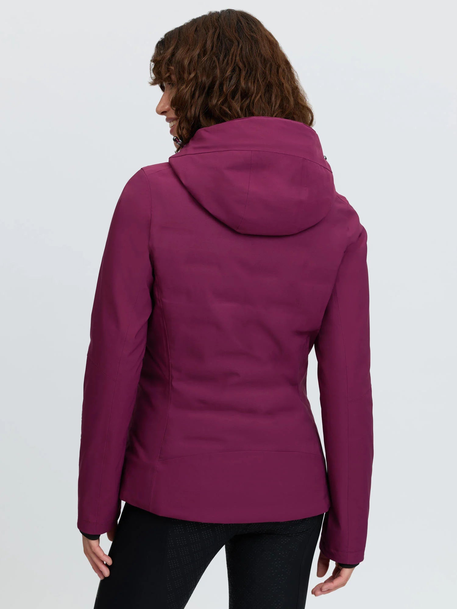 LeMieux Brooke 3 in 1 Waterproof Hybrid Jacket - Blackberry