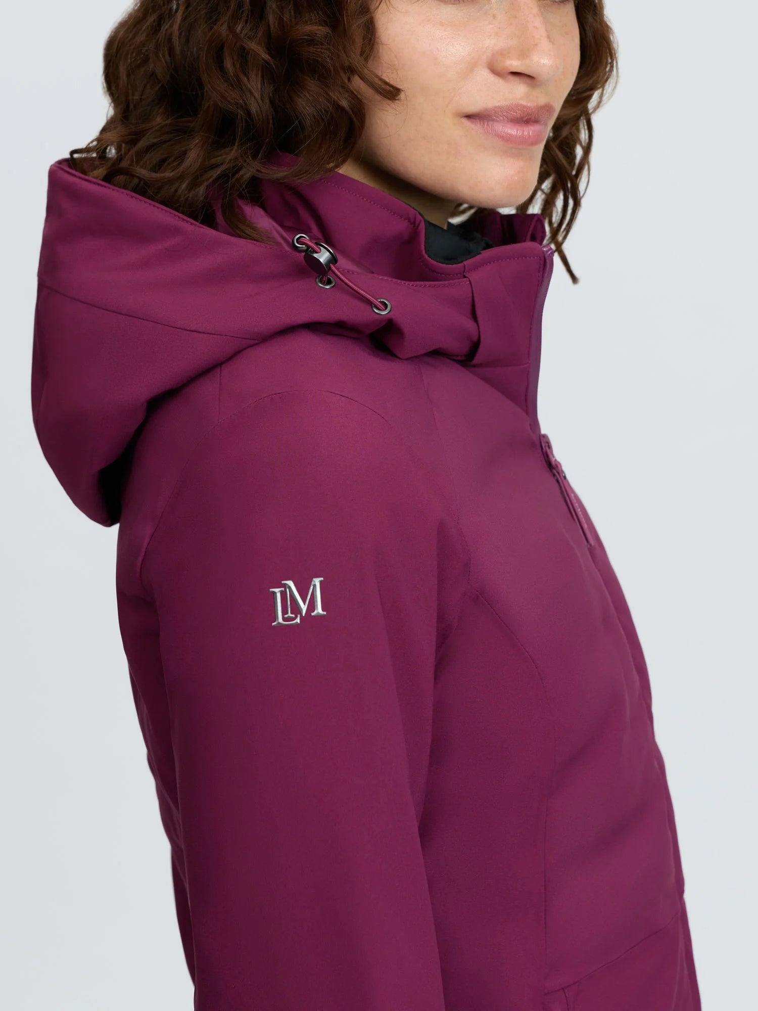 LeMieux Brooke 3 in 1 Waterproof Hybrid Jacket - Blackberry