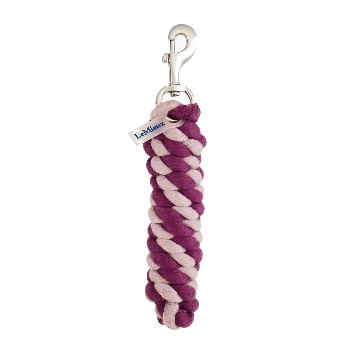 LeMieux Polycotton Leadrope - Blackberry/Wild Rose