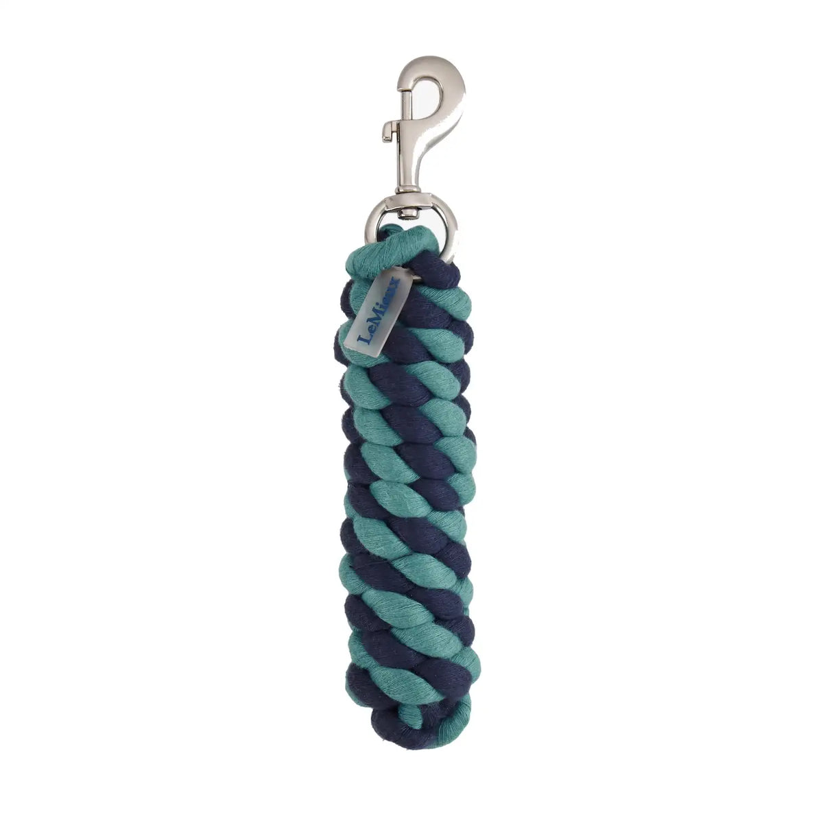 LeMieux Polycotton Leadrope - Aloe/Navy