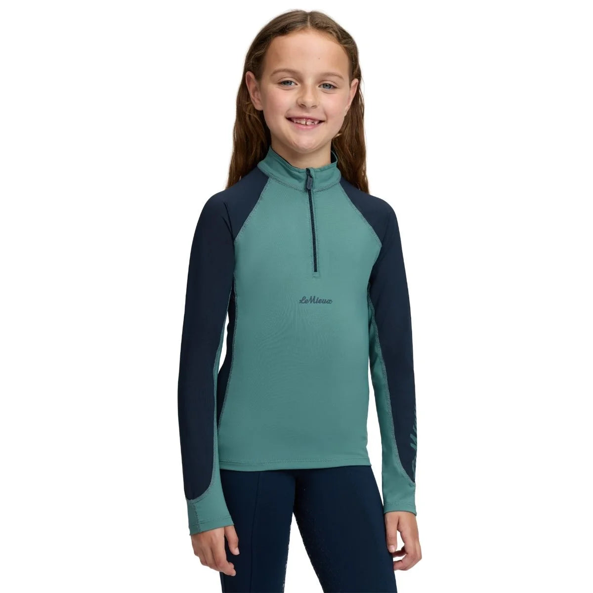 LeMieux Mini Base Layer - Navy/Aloe