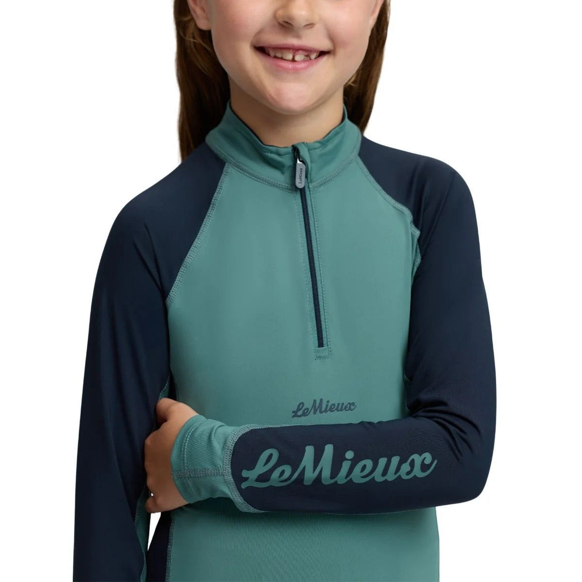 LeMieux Mini Base Layer - Navy/Aloe
