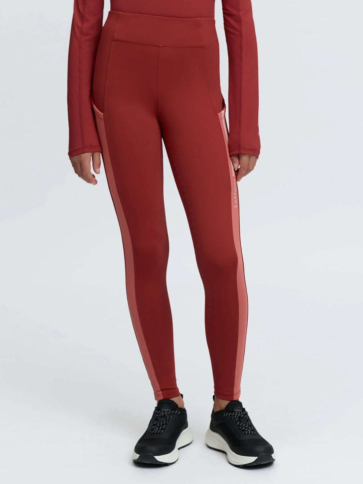 LeMieux Young Rider Orla Pull Ons - Russet