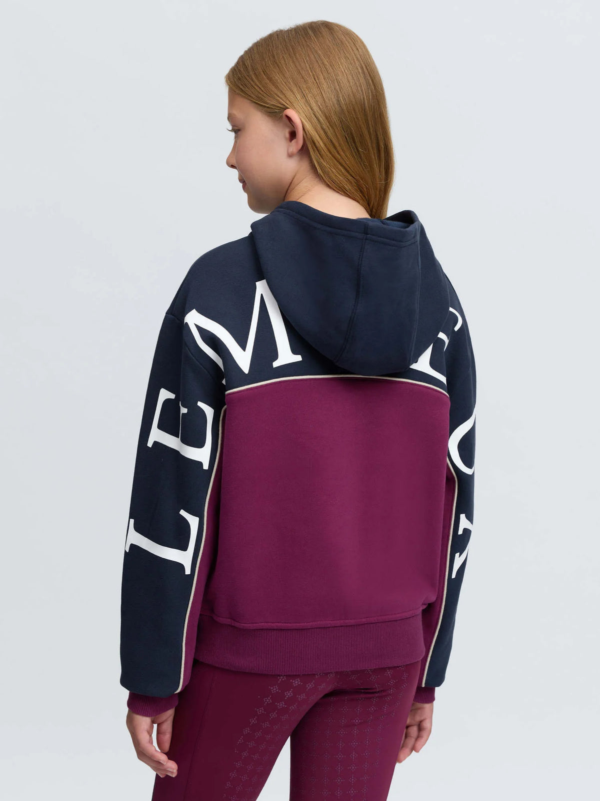 LeMieux Young Rider Sadie Hoodie - Blackberry