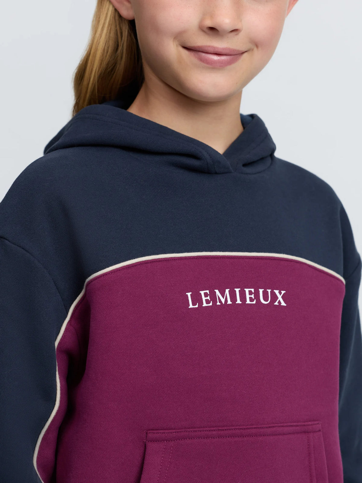 LeMieux Young Rider Sadie Hoodie - Blackberry