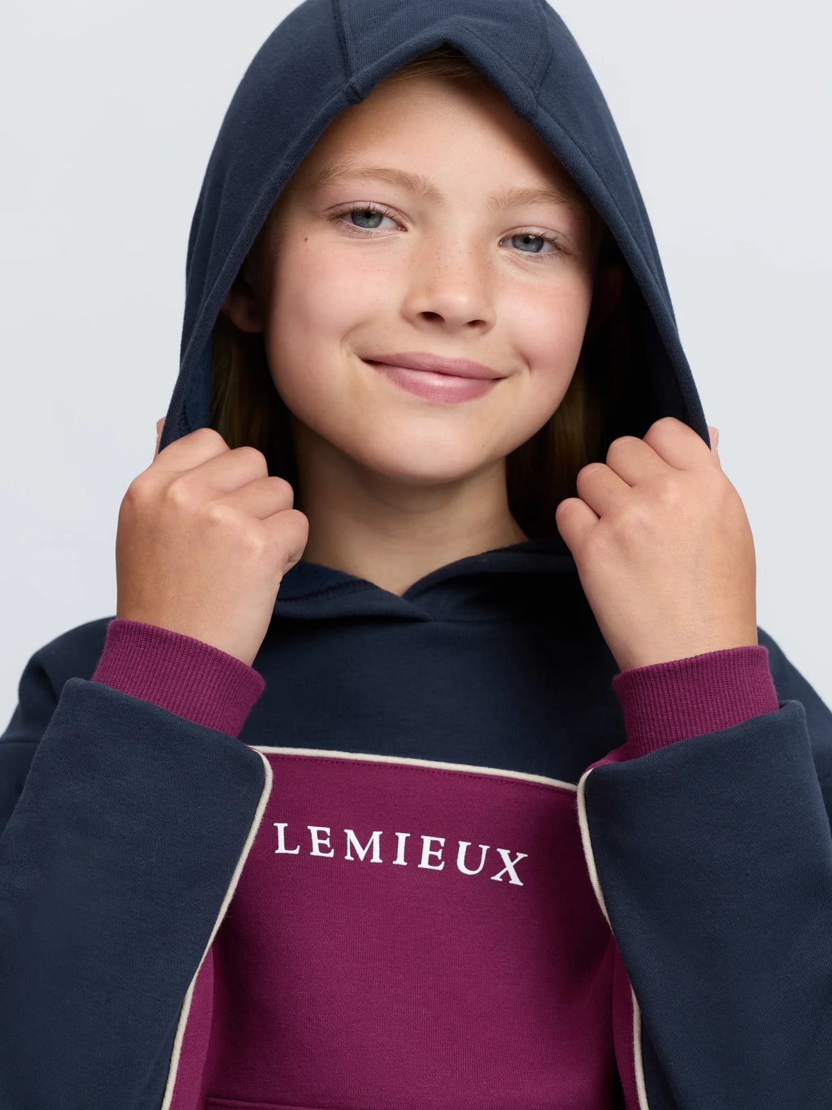 LeMieux Young Rider Sadie Hoodie - Blackberry