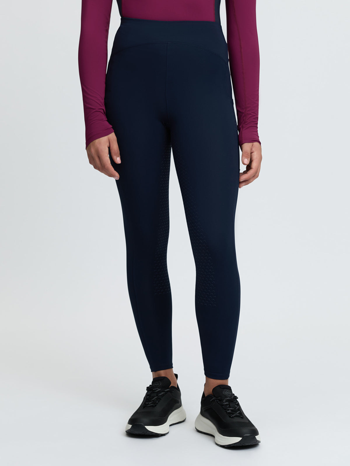 LeMieux Young Rider Nell Brushed Pull Ons - Navy