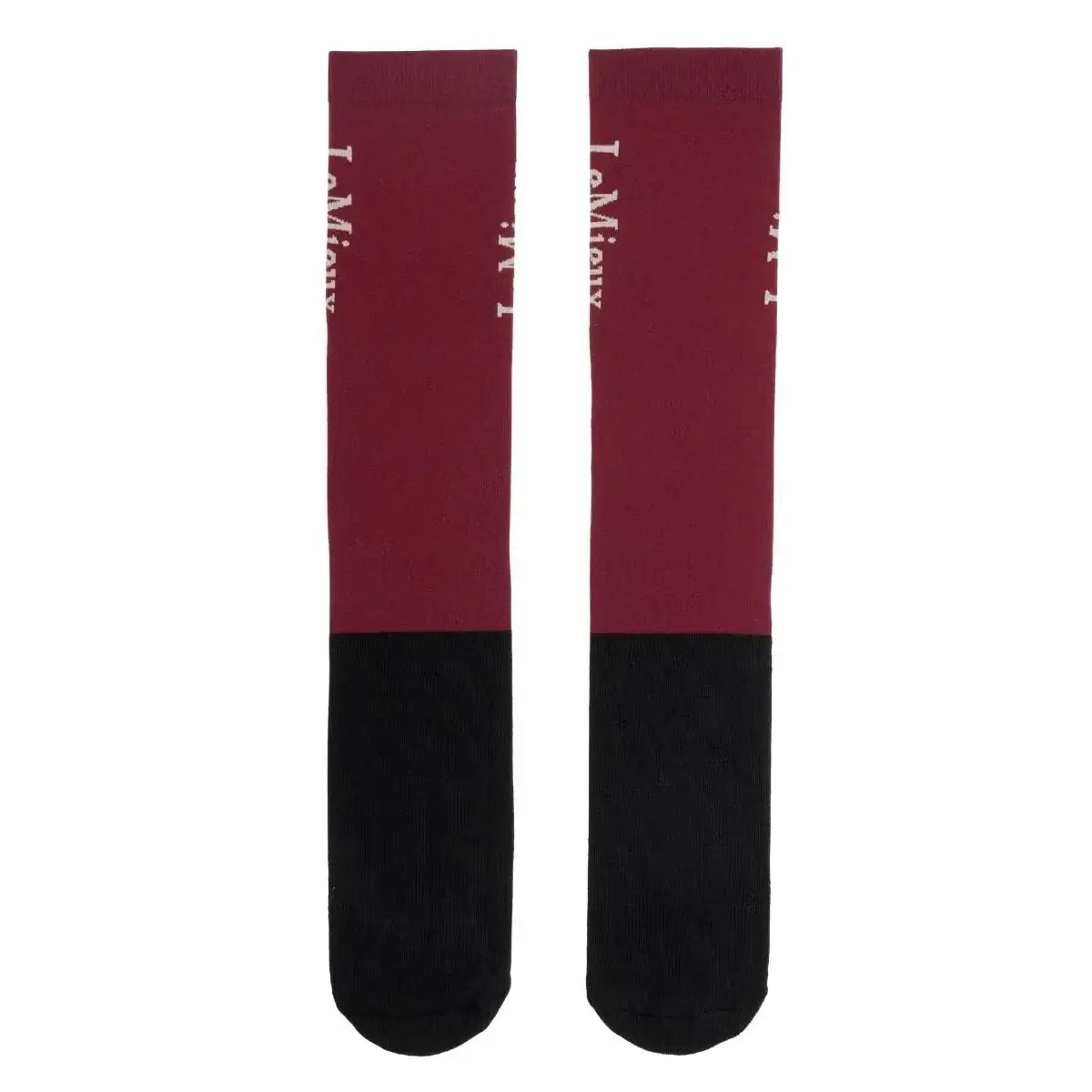 LeMieux Competition Socks 2 pack - Blackberry