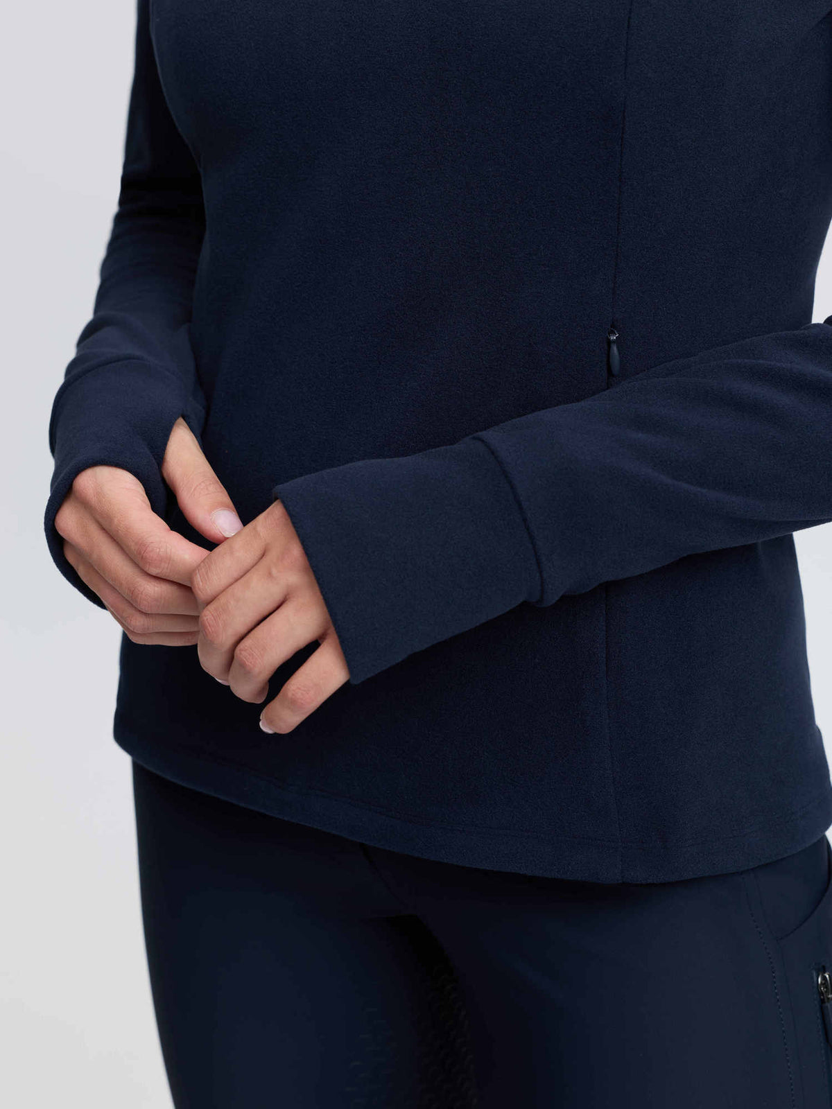 LeMieux Frances Quarter Zip Fleece - Navy