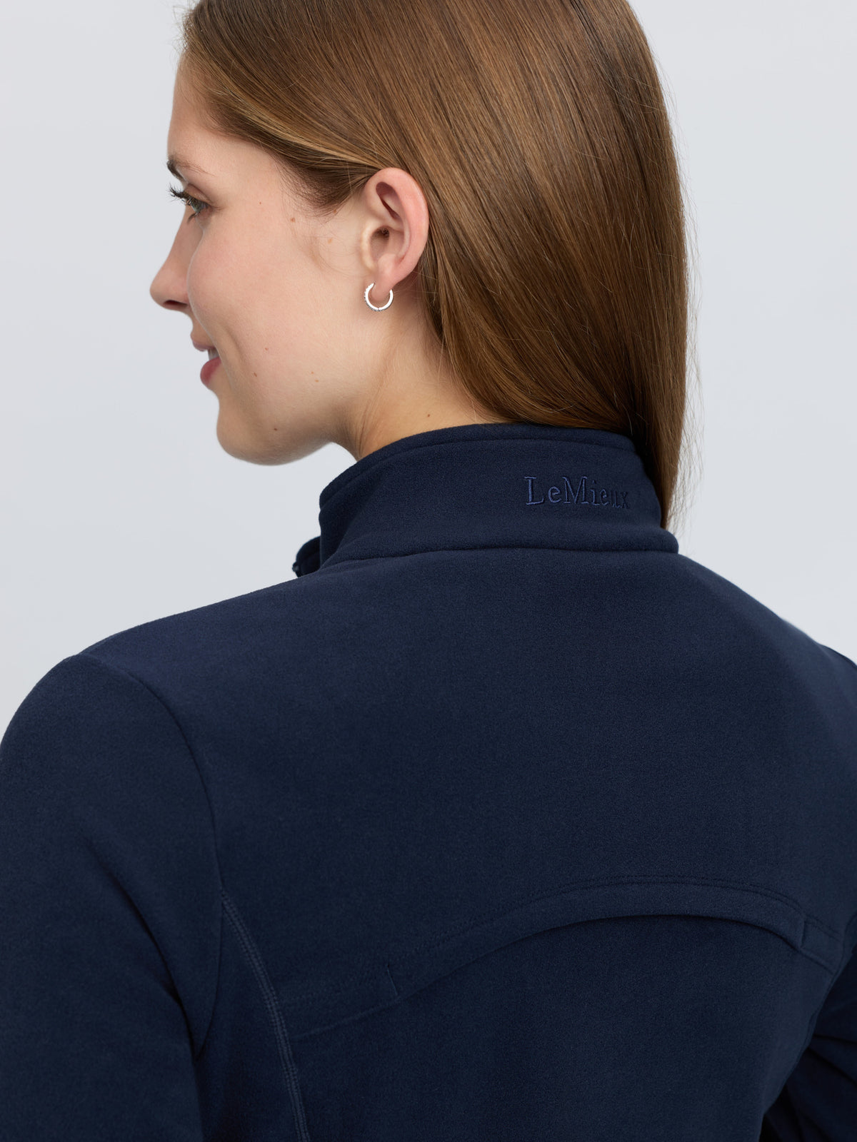 LeMieux Frances Quarter Zip Fleece - Navy