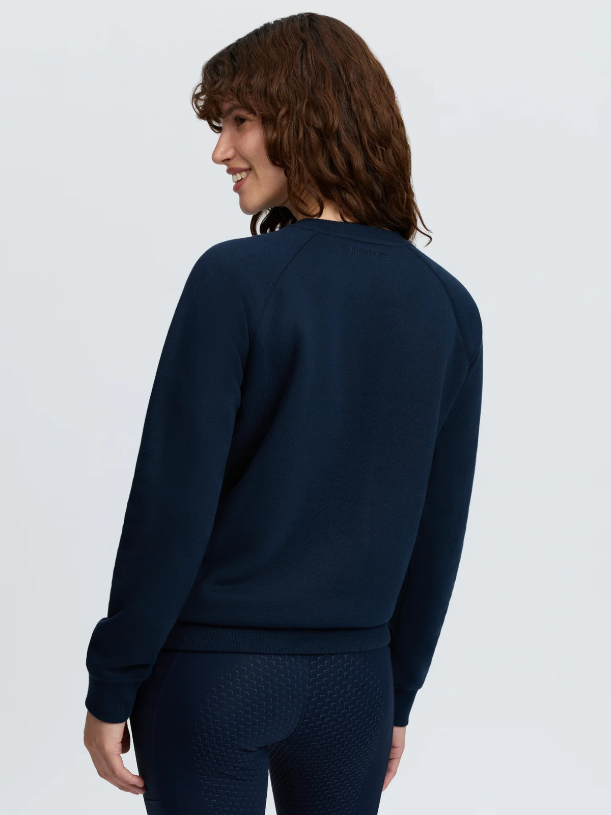 LeMieux Vida Varsity Crew Neck Sweat - Navy