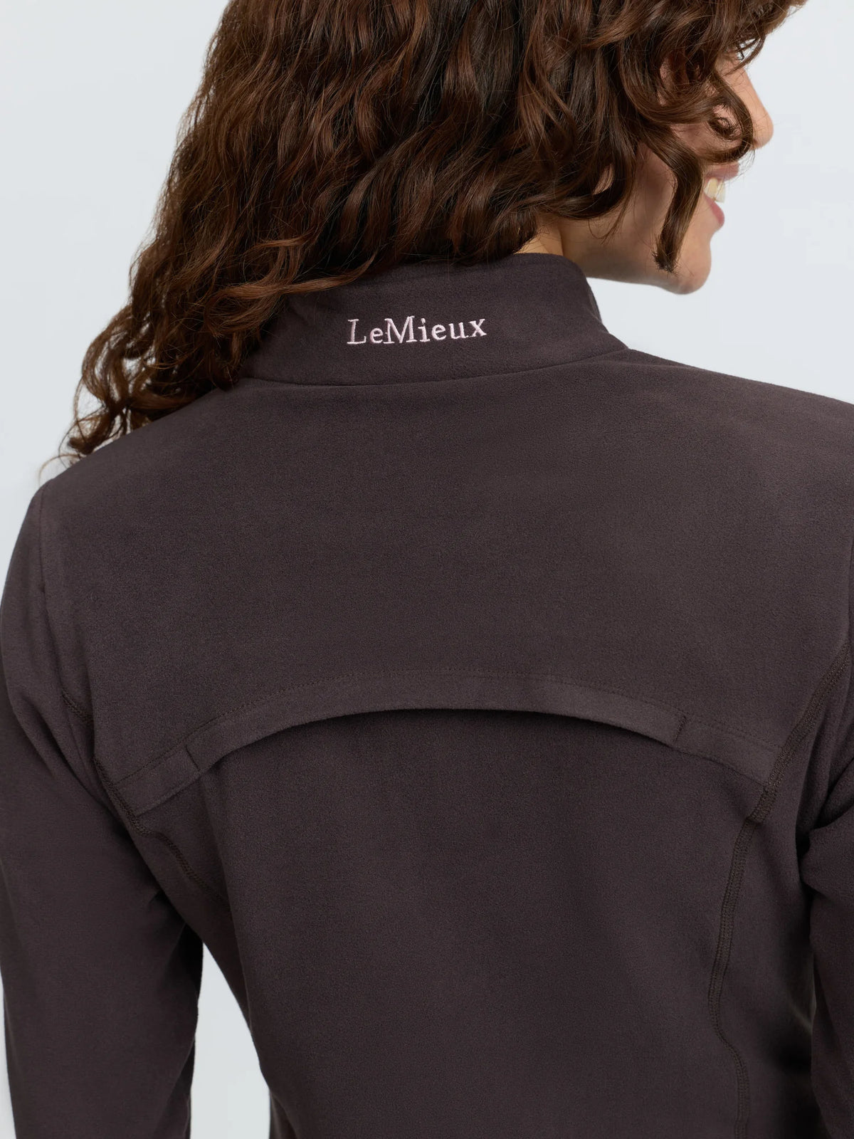 LeMieux Frances Quarter Zip Fleece - Cocoa