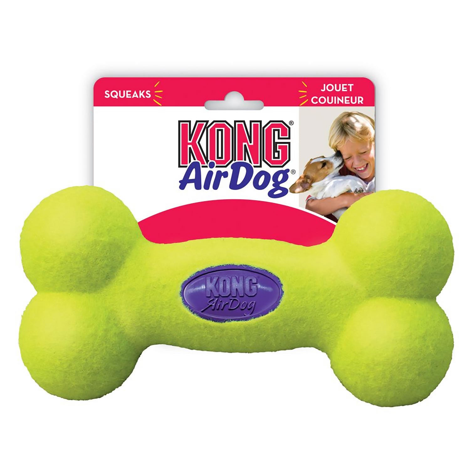 Kong Airdog Squeaker Bone - Medium - Dog Toy