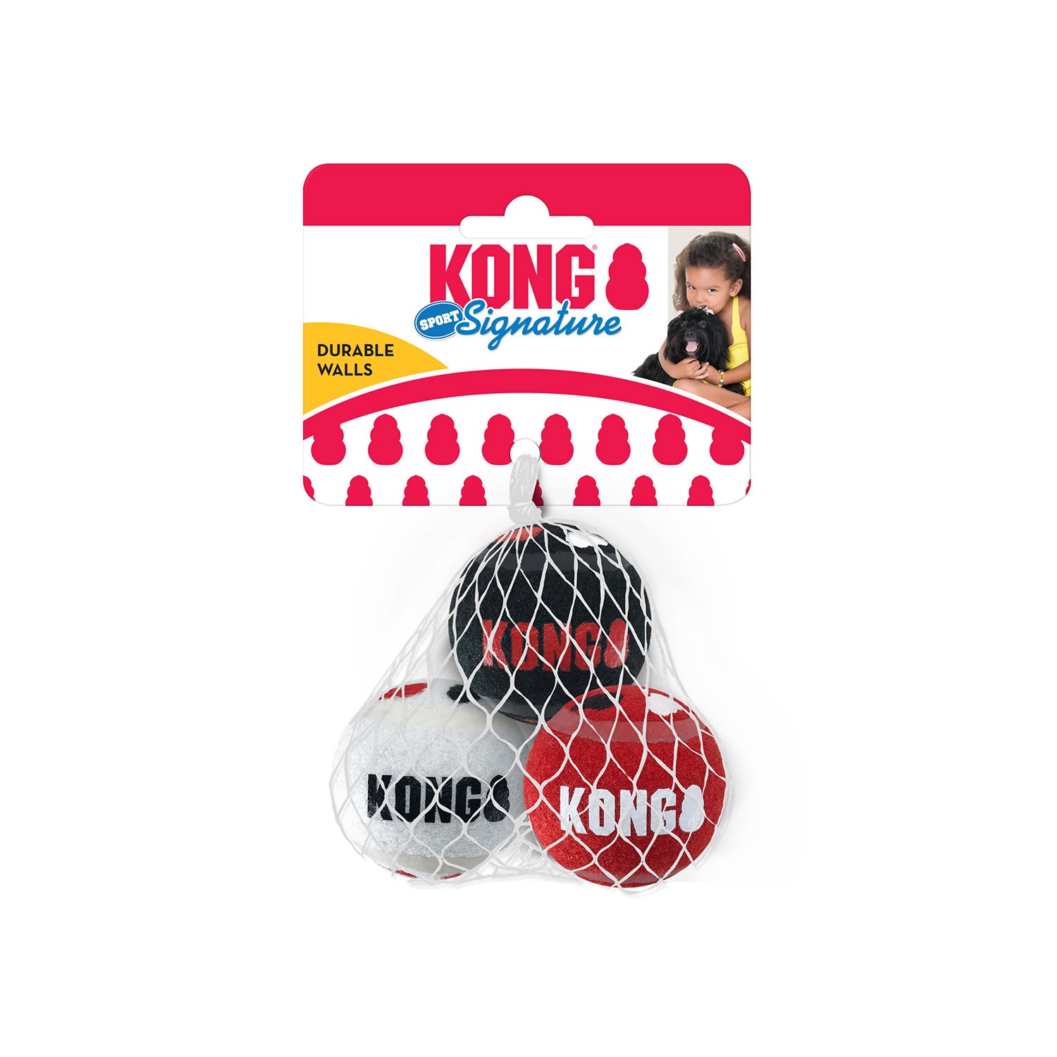 Kong Signature Sport Balls - Medium - Dog Toy