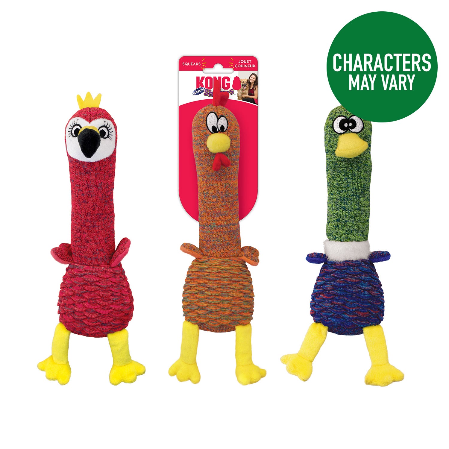 Kong Shakers Cuckoos - Medium - Dog Toy