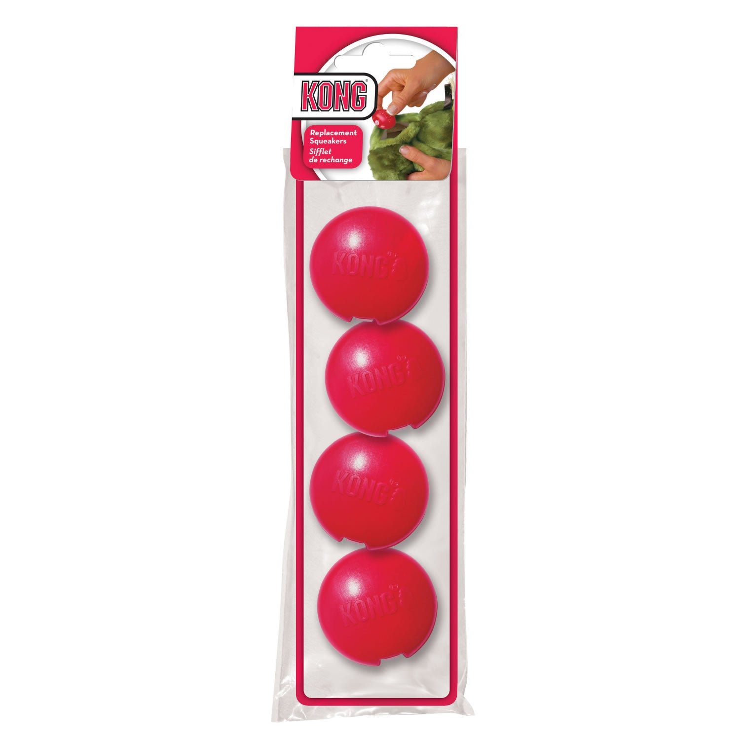 Kong Dr Noyz Spare Squeakers - Large - Dog Toy