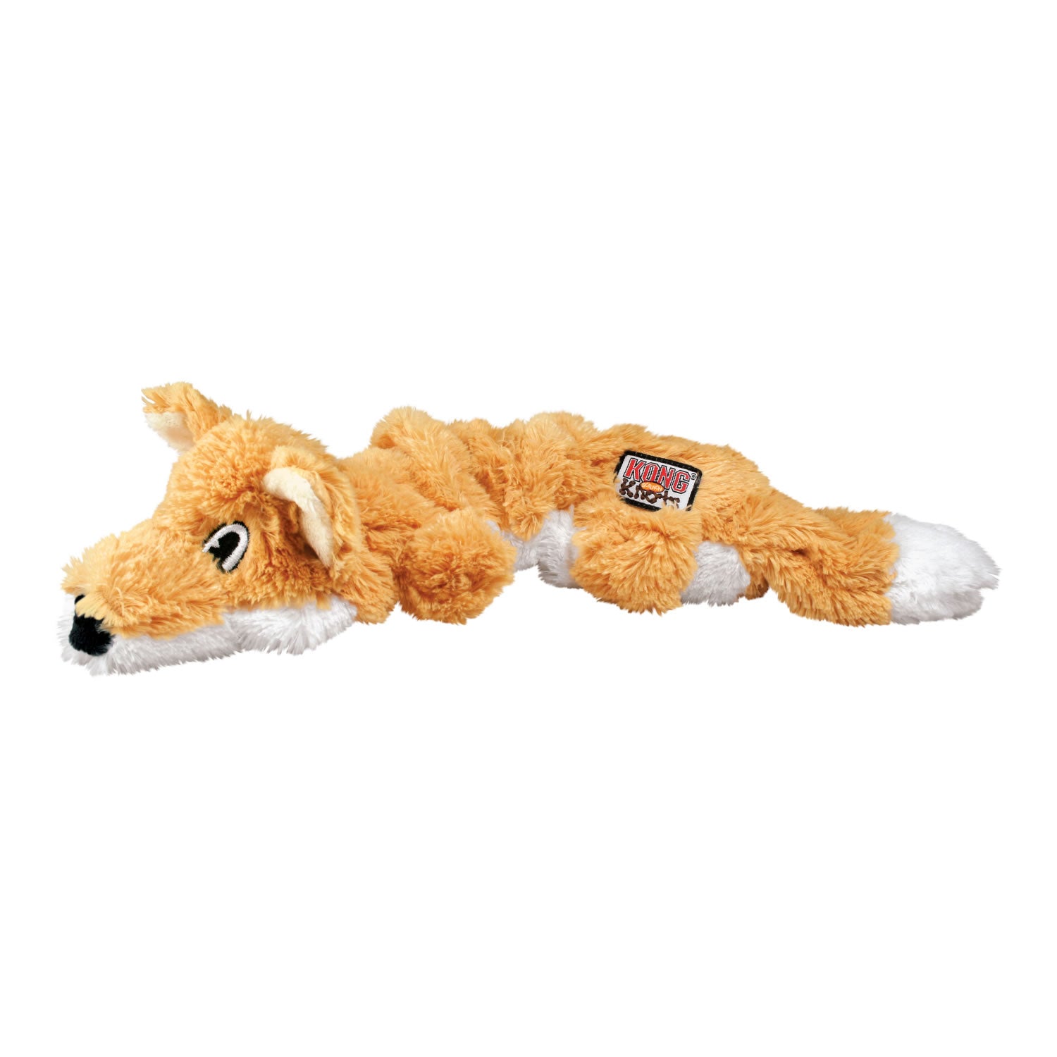 Kong Scrunch Knots Fox - Small/Medium - Dog Toy