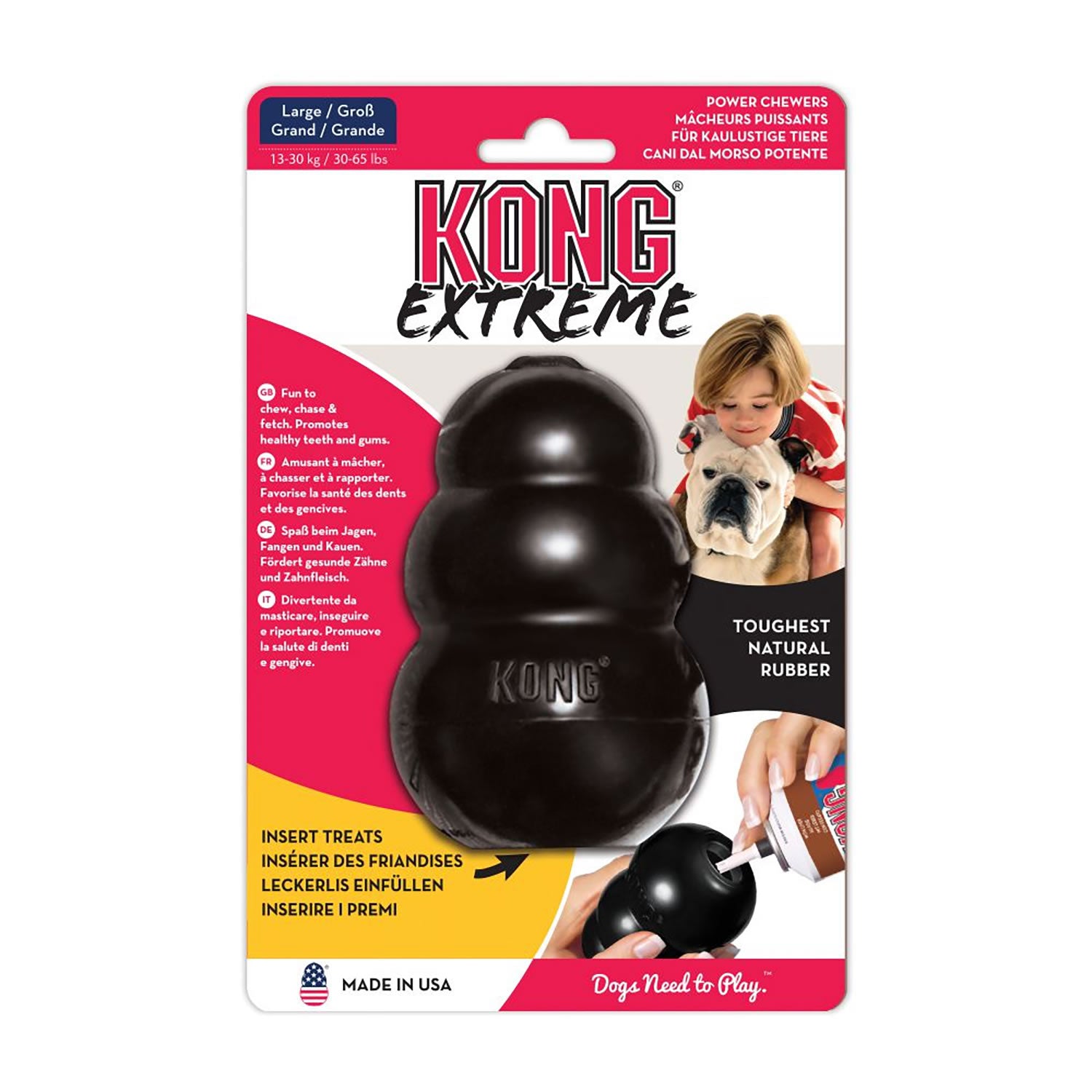 Kong Extreme - Large - Black - Dog Toy