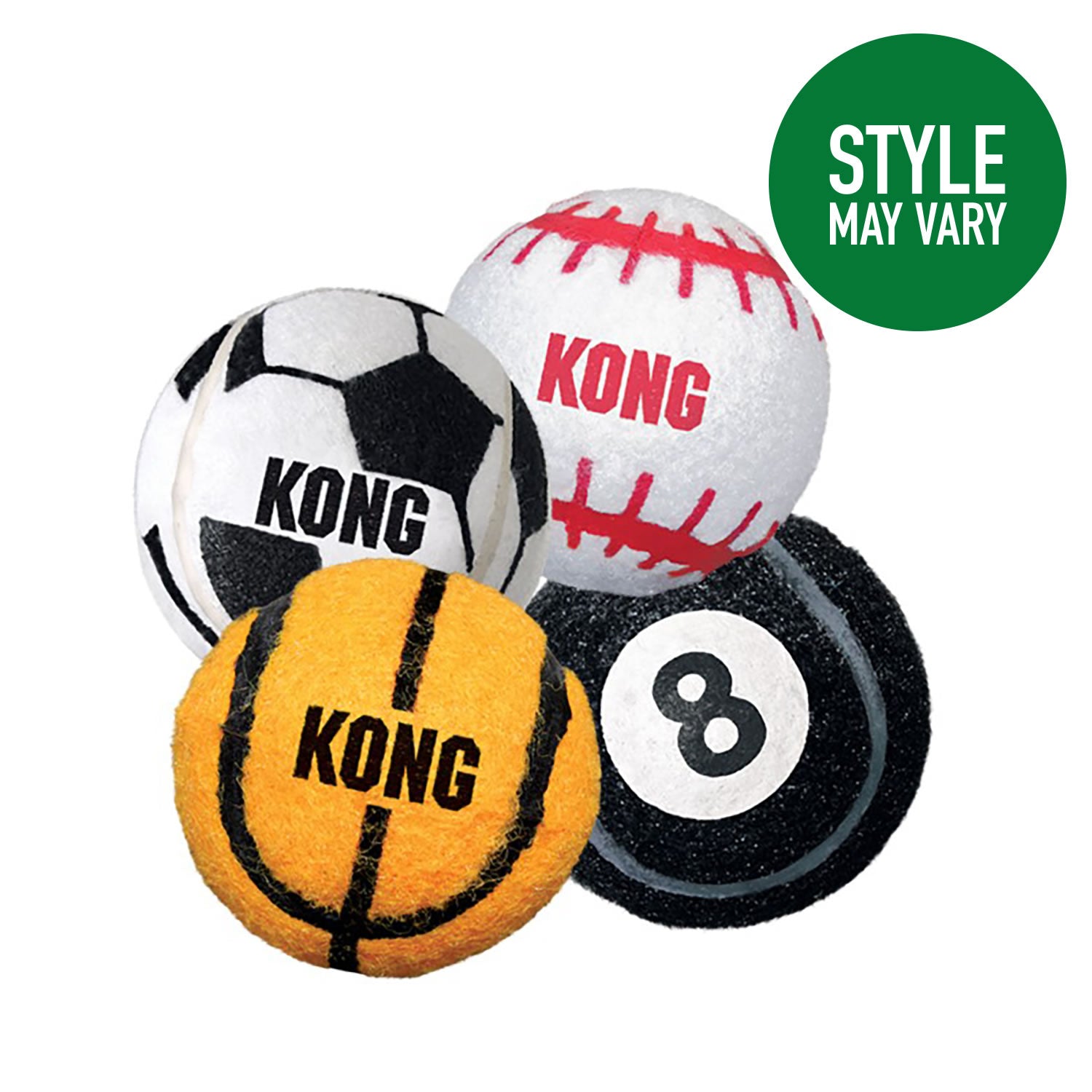 Kong Sport Ball - Small X 3 Pack - Dog Toy