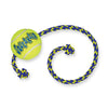 Kong Squeakair Ball With Rope - Medium - Dog Toy